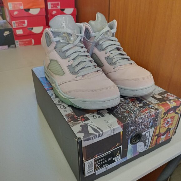 Size 10.5 - Jordan 5 Easter 2022 OG box excellent condition - Picture 3 of 9